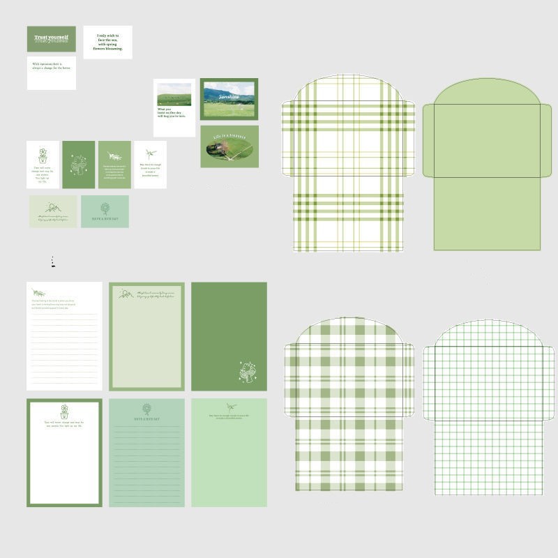 Envelope Girl Love Letter Couple Retro