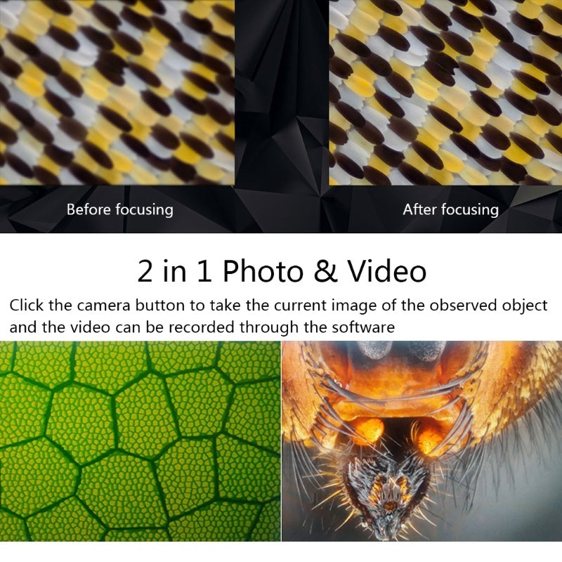 Smartphone Microscope Magnifier – Capture Detailed Views of Stamps & Philatelic Collections