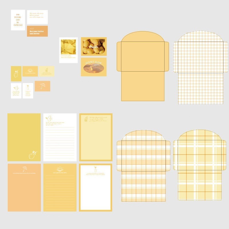 Envelope Girl Love Letter Couple Retro