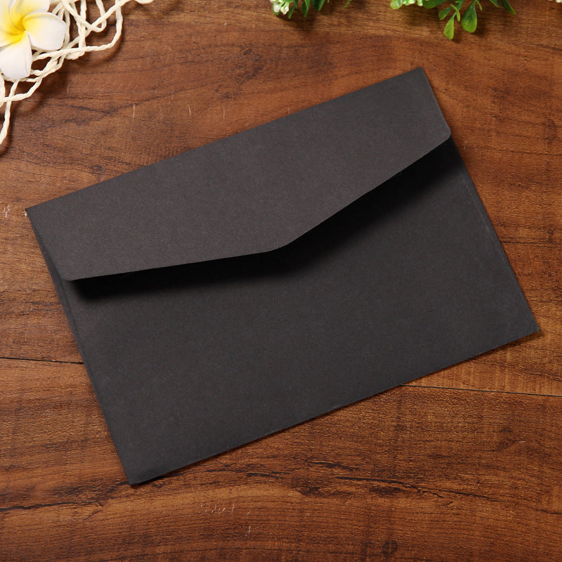 Solid Color Blank Envelope Greeting Card Postcard Envelope