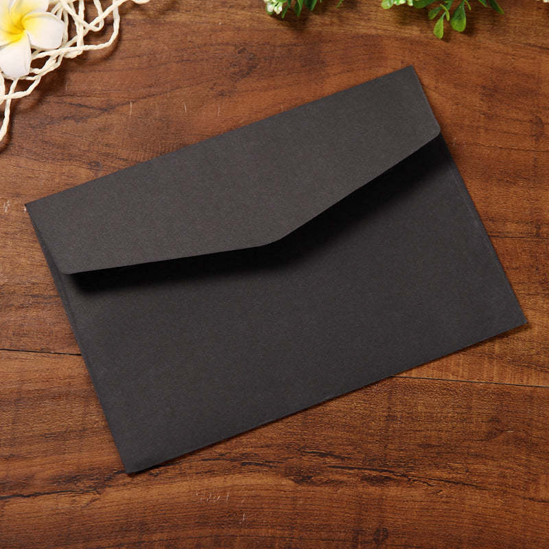 Solid Color Blank Envelope Greeting Card Postcard Envelope