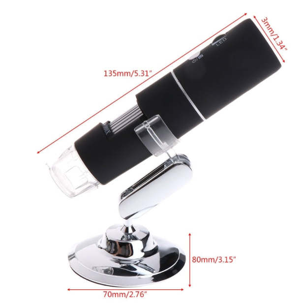 Smartphone Microscope Magnifier – Capture Detailed Views of Stamps & Philatelic Collections