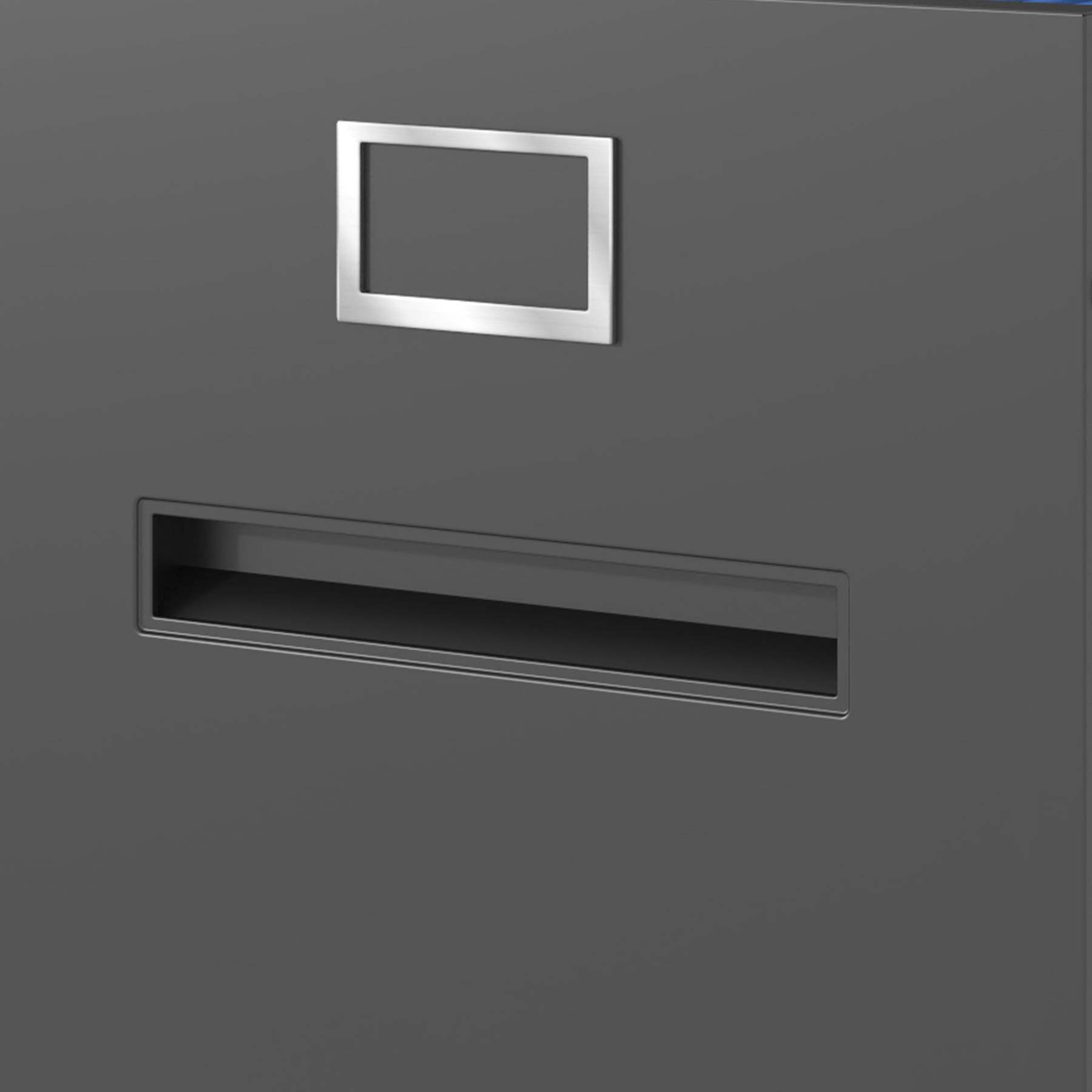 Lockable 4-Drawer Stamp Storage Cabinet – Metal Organizer for Stamp Albums, Envelopes & Collectibles, A4 Letter Size