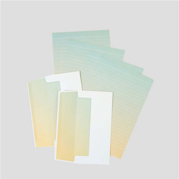 Creative Aurora Envelope Writing Paper Set Korean Style