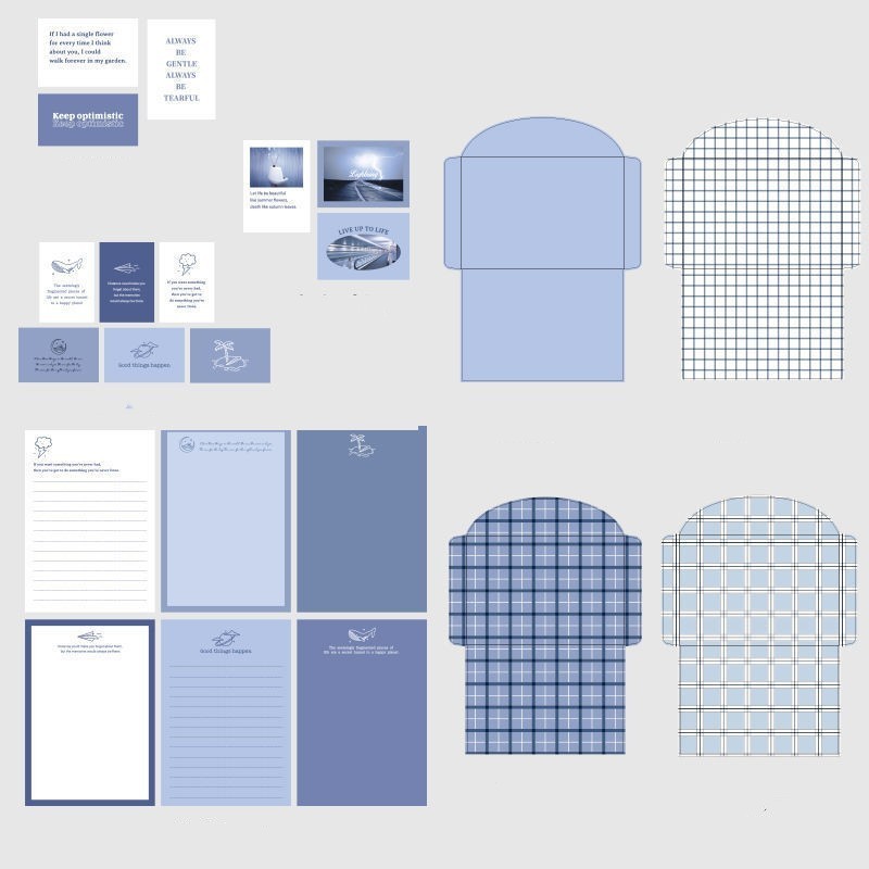 Envelope Girl Love Letter Couple Retro