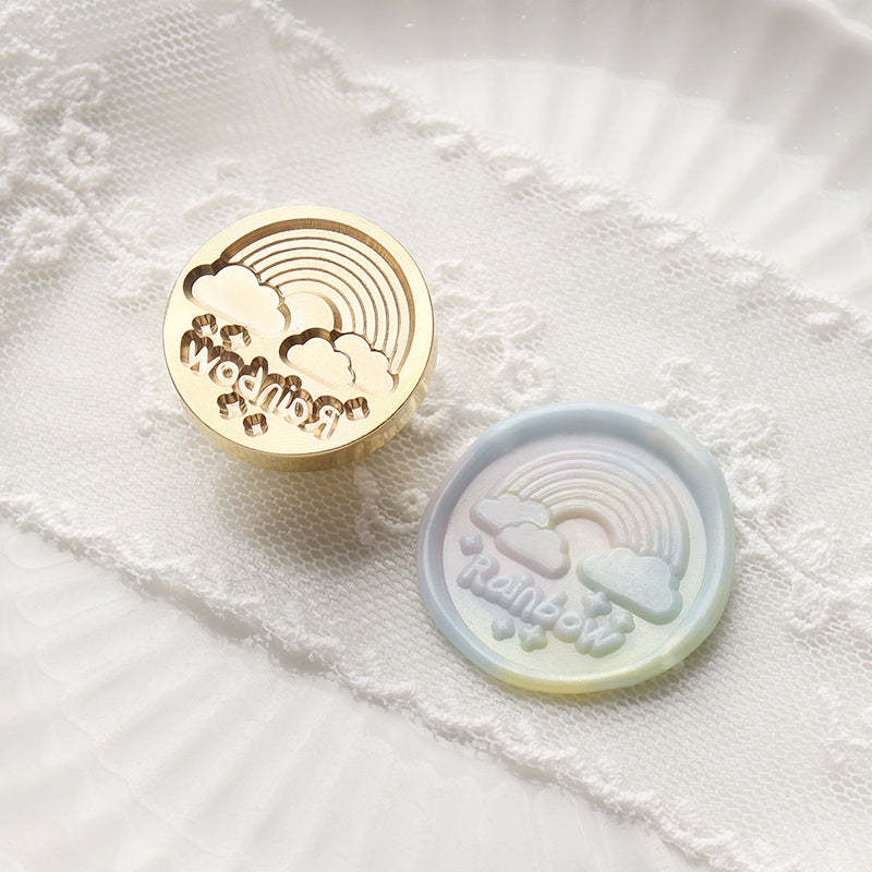 Envelope Seal Fire Lacquer Copper Head Stamp