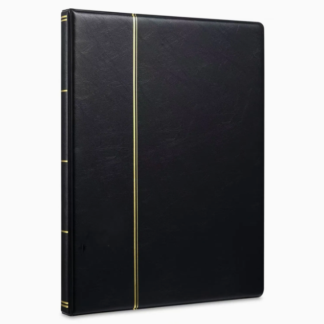 Wholesale Custom Stamp Albums: Hardcover Stamp Collection Book with 7-Row Pockets