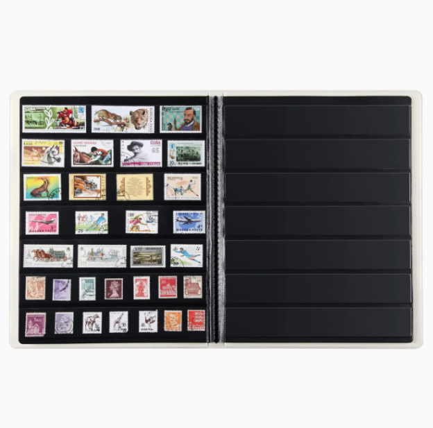 Wholesale Custom Stamp Albums: Hardcover Stamp Collection Book with 7-Row Pockets