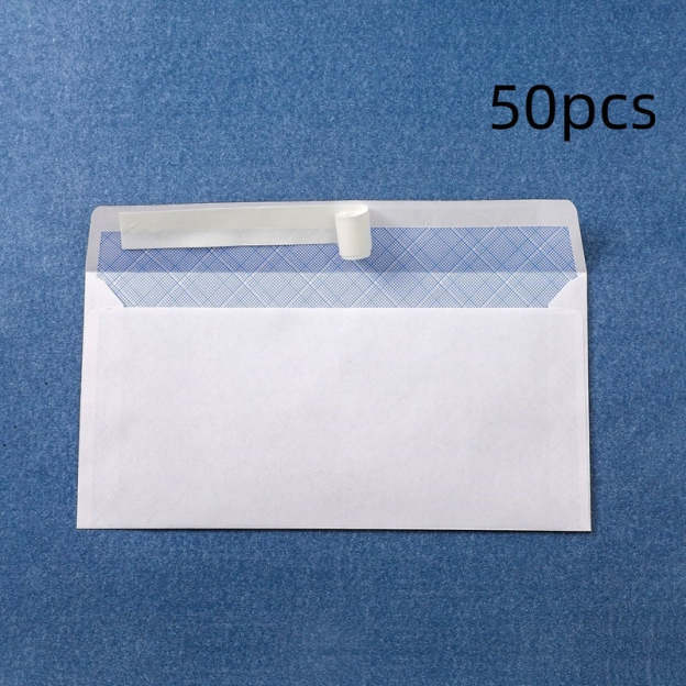 241x105mm Windowless White Envelope