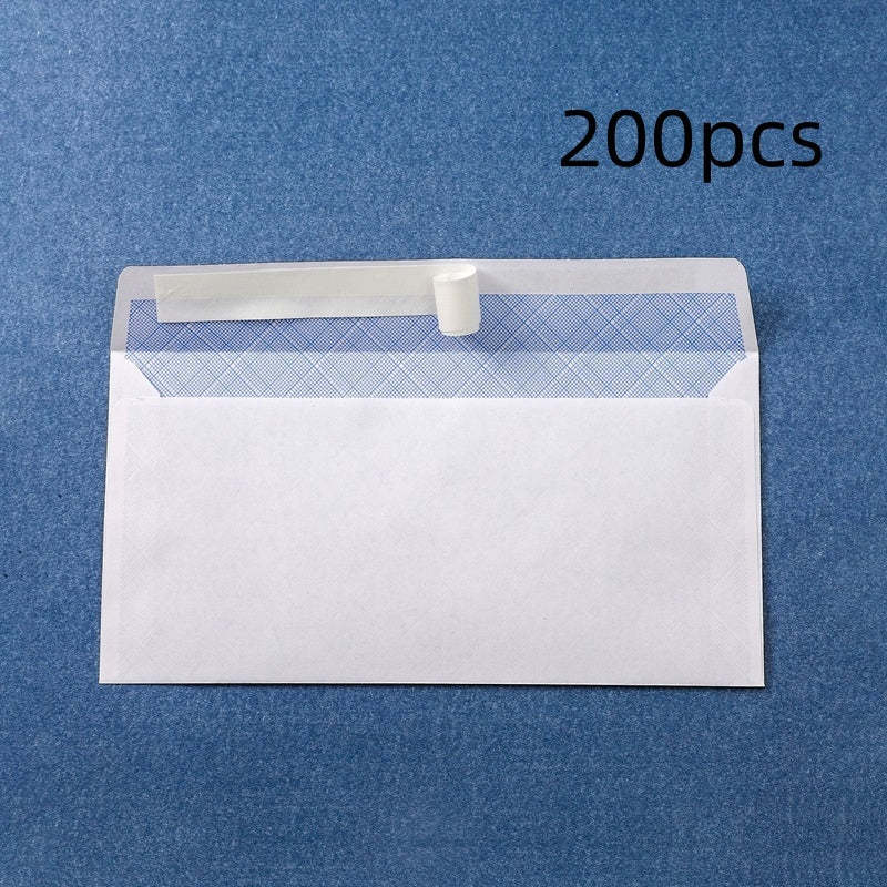 241x105mm Windowless White Envelope