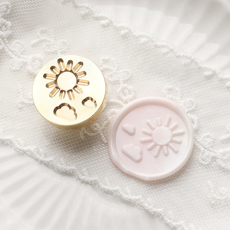 Envelope Seal Fire Lacquer Copper Head Stamp