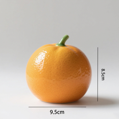 Dekoratív narancs figura——2 csomag