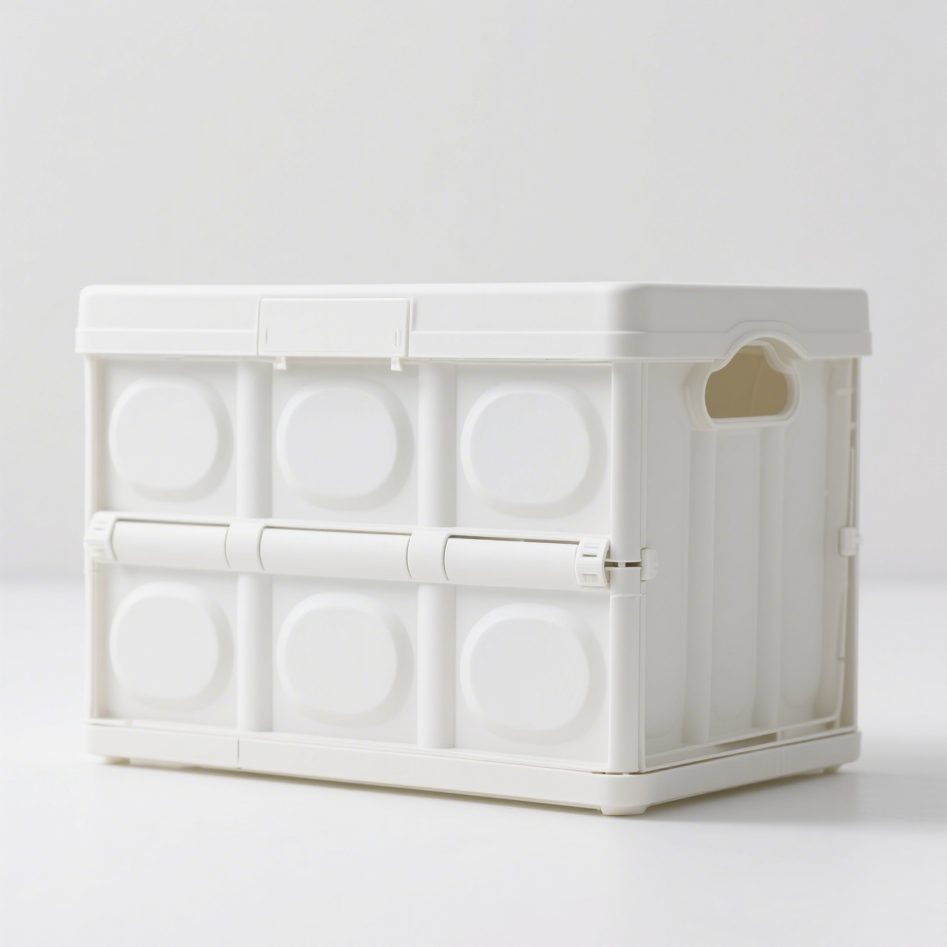 Cutie de depozitare din rășină PP ecologică (set de 3 piese)