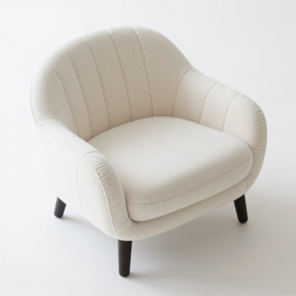 Canapea mini de citit din material de flanel