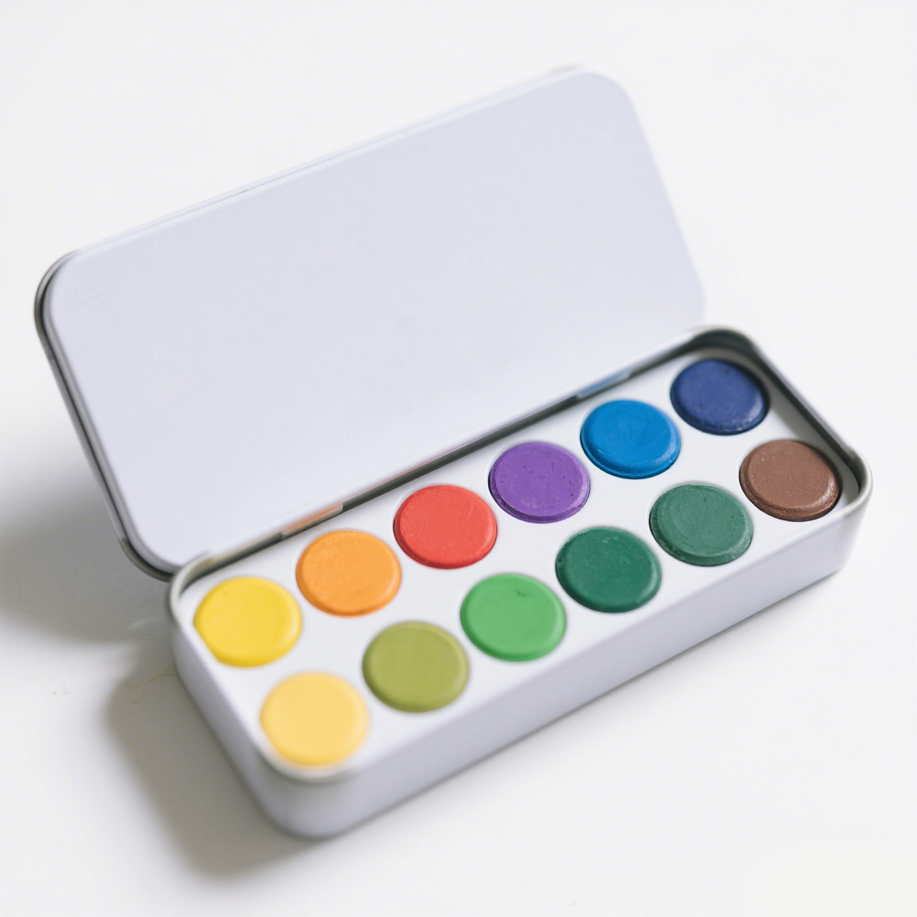  Vopsea acuarelă lavabilă pe bază de apă pentru copii, 12 culori (5 cutii) 