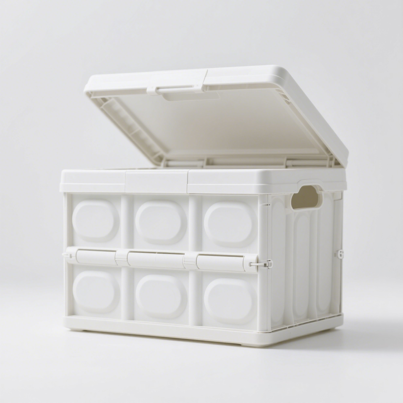 Cutie de depozitare din rășină PP ecologică (set de 3 piese)