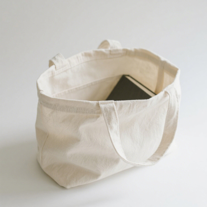 Geantă simplă din pânză îngroșată (pachet de 2)