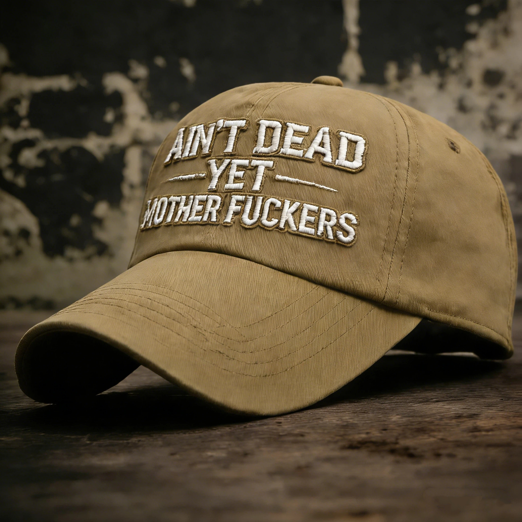 🎉Last Day 49% OFF -Ain’t Dead Yet MotherFuckers Cap 💀🧢