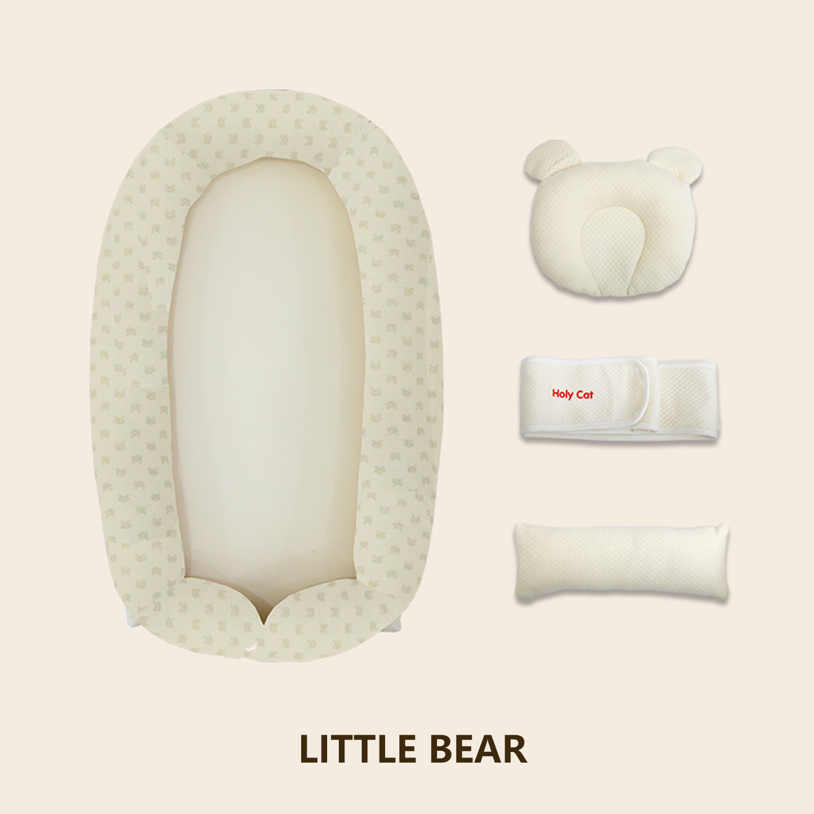 "Bed within a bed, bionic bed for newborns, portable baby bed for outdoor use, bassinet, baby soothing bed, portable, suitable for summer"