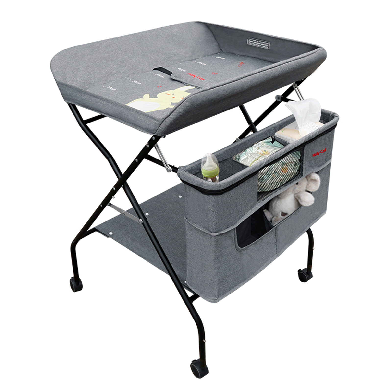 Baby diaper changing table, nursing table, touching table, newborn baby bathing table, diaper changing