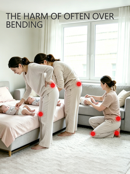 Baby diaper changing table, nursing table, touching table, newborn baby bathing table, diaper changing