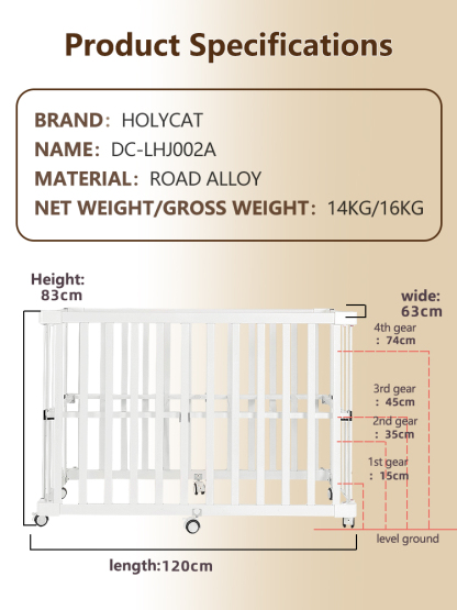 Portable alloy baby bed, widened and thickened, suitable for newborns and children, can be assembled into a small bed