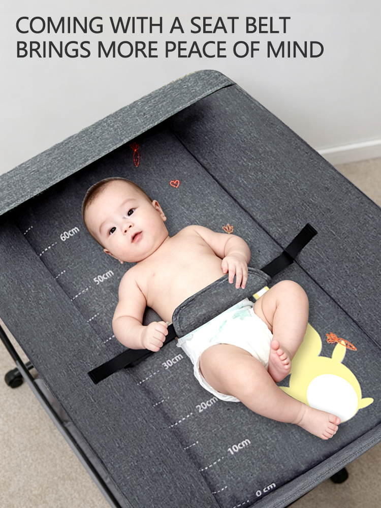 Baby diaper changing table, nursing table, touching table, newborn baby bathing table, diaper changing