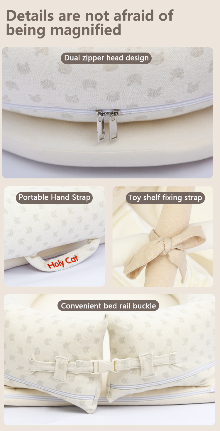 "Bed within a bed, bionic bed for newborns, portable baby bed for outdoor use, bassinet, baby soothing bed, portable, suitable for summer"