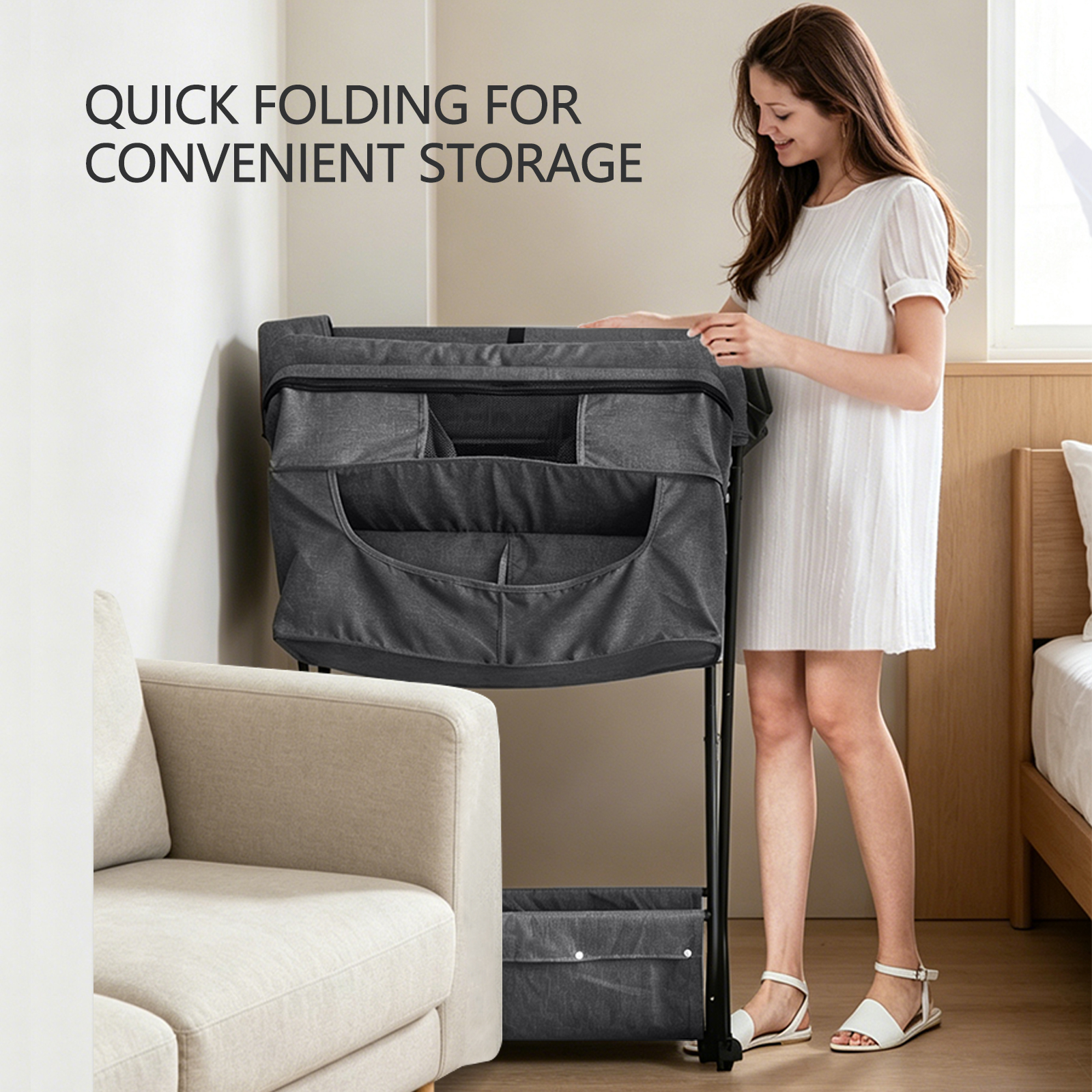 Baby diaper changing table, nursing table, touching table, newborn baby bathing table, diaper changing