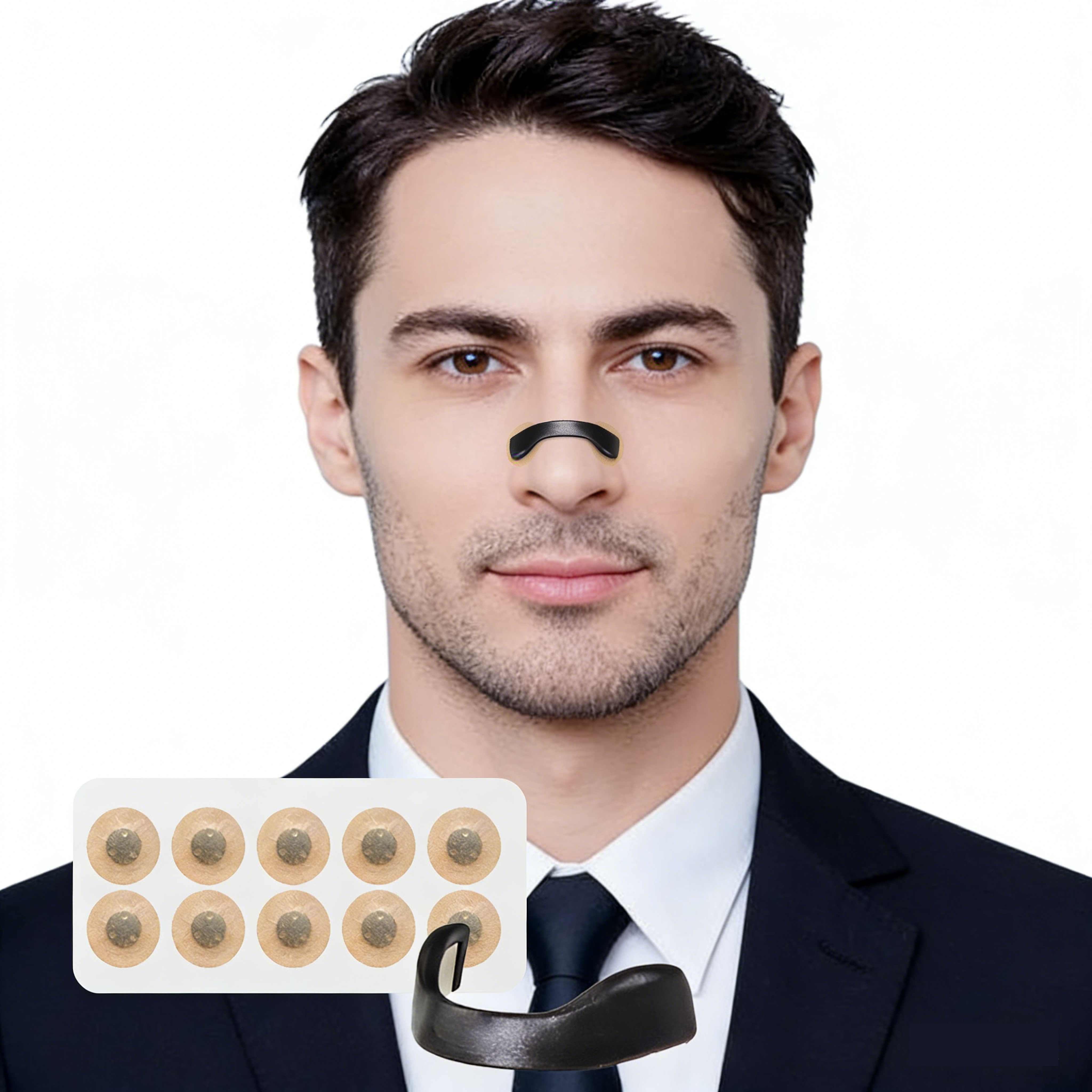 Snore Stopper Magnetic Nose Vents Breathing Expander Anti Snoring Tool Improve Sleep Quality Snore Relief Device for Men Women