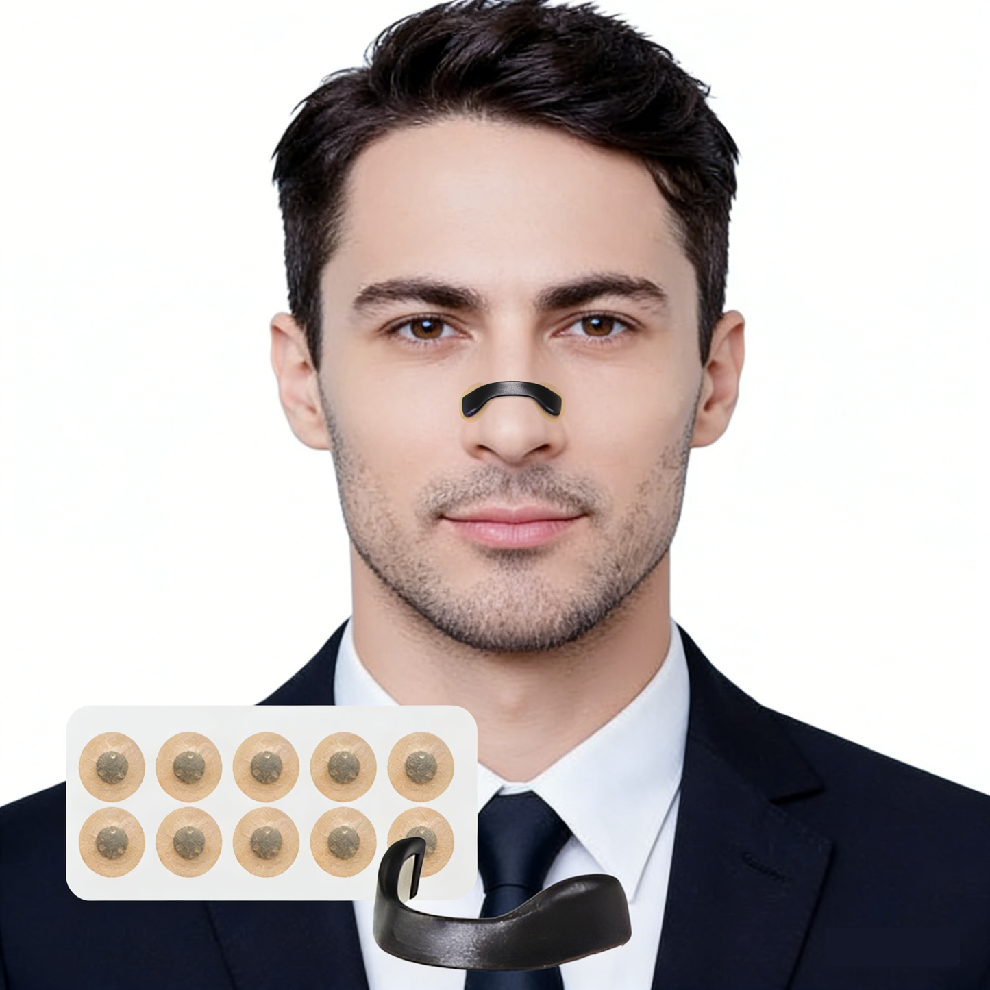 Snore Stopper Magnetic Nose Vents Breathing Expander Anti Snoring Tool Improve Sleep Quality Snore Relief Device for Men Women