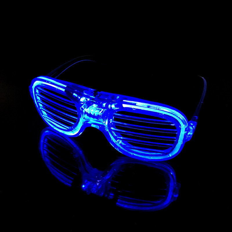 Blinds Light-Up Glasses LED Cold Light Creative Glasses Bar Party Atmosphere Props Children's Toys