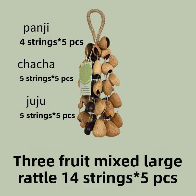 Natural Fruit Shell Wind Handbell