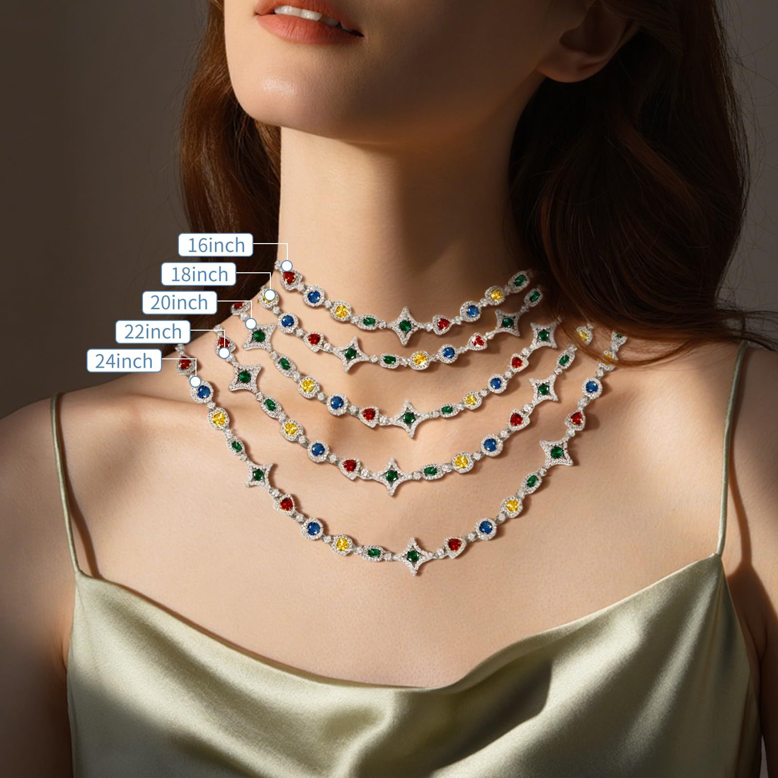 precious stone necklace