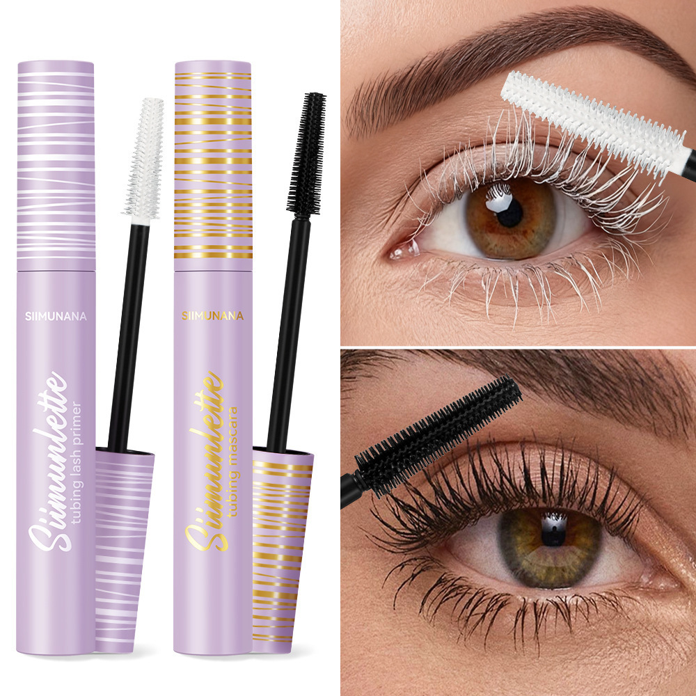 Long Lasting Waterproof Mascara, Sweatproof, No Curling, Non Smudge