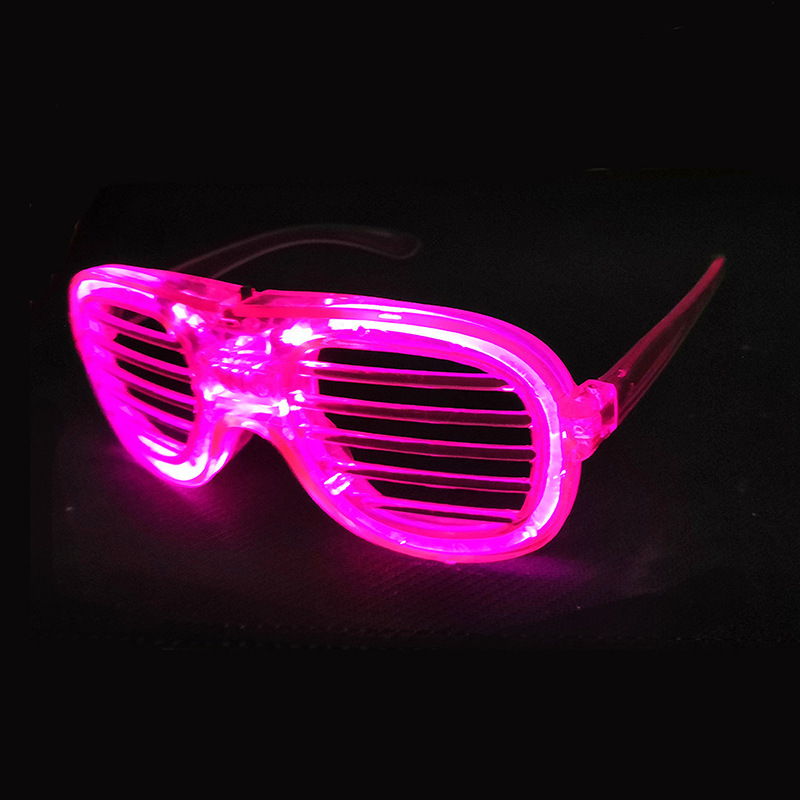 Blinds Light-Up Glasses LED Cold Light Creative Glasses Bar Party Atmosphere Props Children's Toys