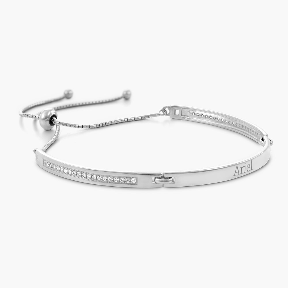 S925 Sterling Silver Diamond Bracelet