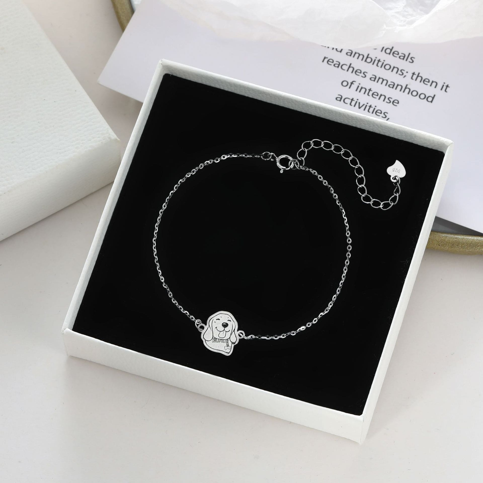 Custom Pet 925 Silver Bracelet