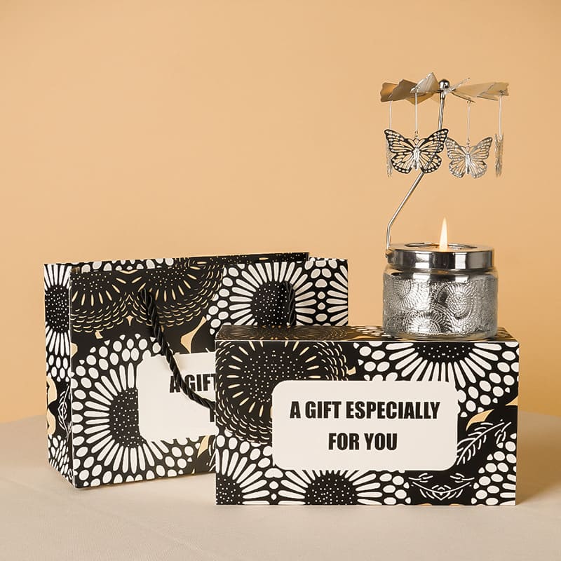 Rotating Candle Gift Set