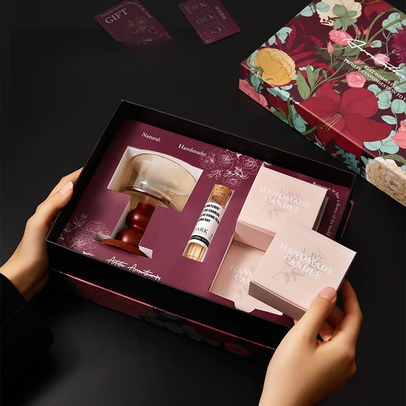 French Petal Candle Set
