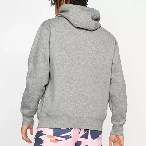 Nike Men's Dk Grey Sportswear Club Fleece Hoodie