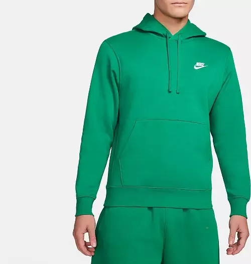 Nike Men's Malachite Sportswear Club Fleece Hoodie