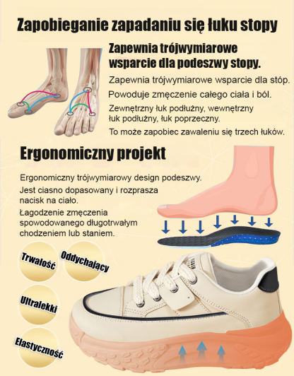 Damskie buty na platformie zwiększające wzrost
