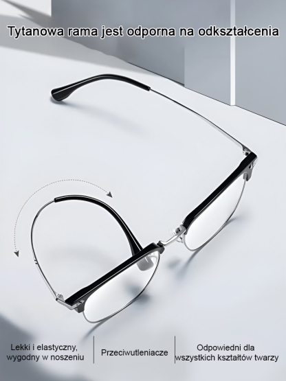 Okulary przeciwzmęczeniowe i światło niebieskie