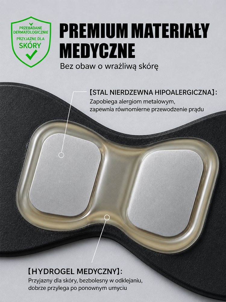 EMS inteligentny mini masażer z mikroprądami✨ Wystarczy zaledwie 5 minut, aby całkowicie zredukować napięcie z całego dnia pracy. Działa w dosłownie 3 sekundy! 🚀