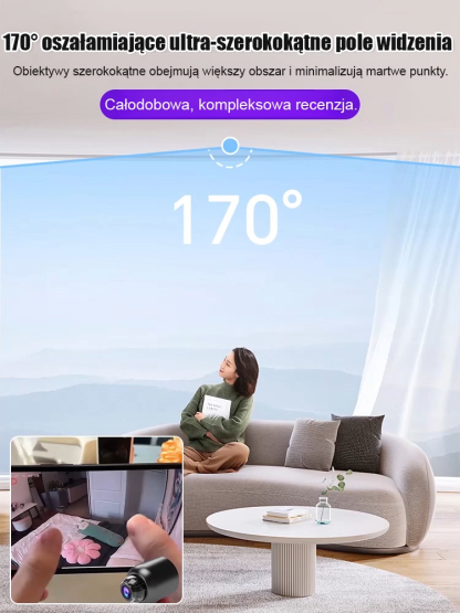 Inteligentna bezprzewodowa kamera do zdalnego nadzoru