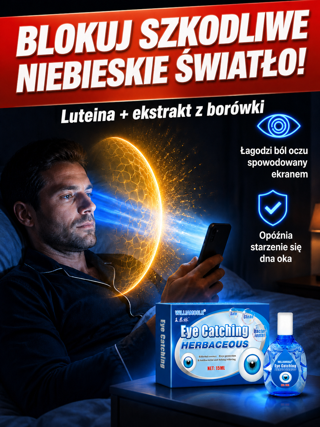 Ciągłe wpatrywanie się w ekran i klimatyzacja całkowicie wysuszają Twoje oczy. 😩 Znamy ten ból! Poznaj nawilżające krople, które przynoszą natychmiastowe ukojenie. ✨