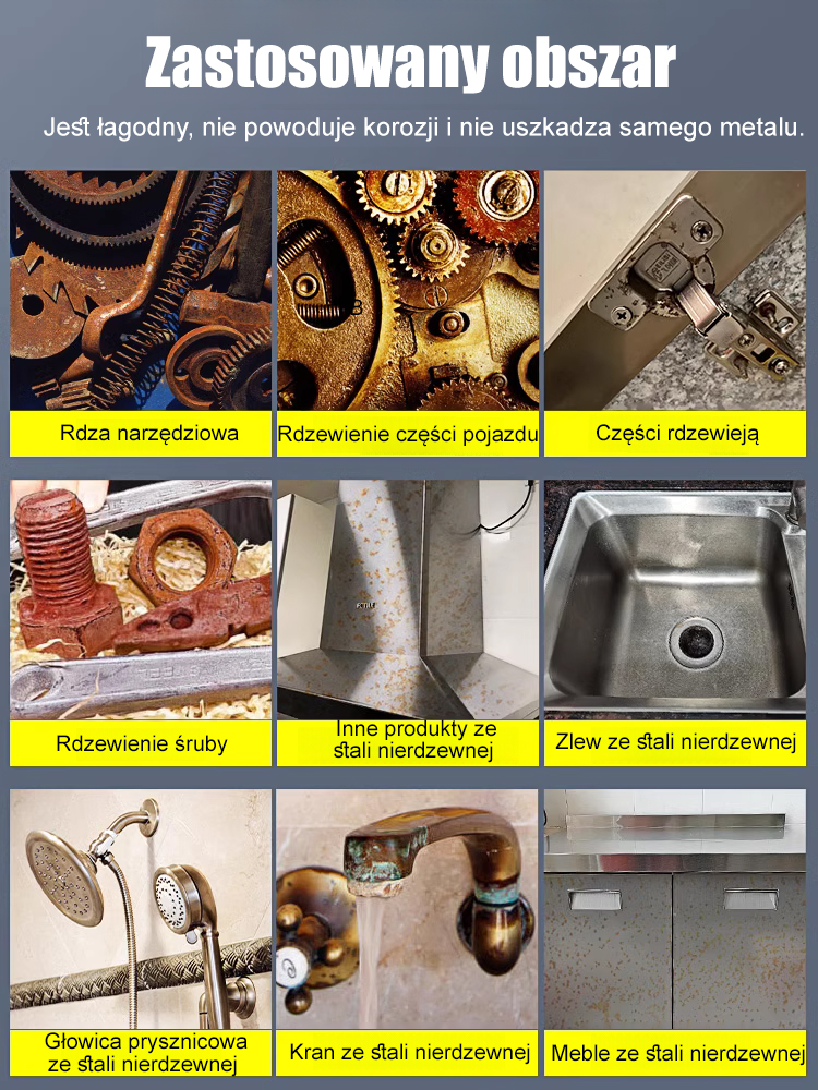 JS-【Szybki odrdzewiacz】 Skuteczny odrdzewiacz do stali