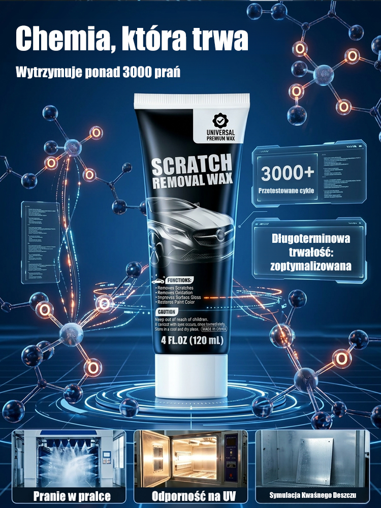 Głęboka Pasta do Usuwania Rys z Lakieru Samochodowego