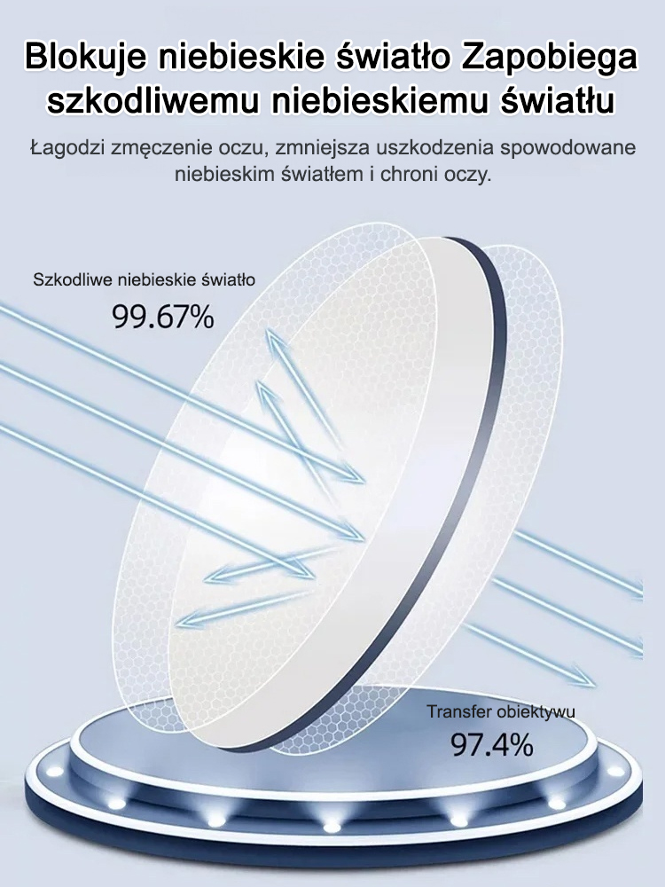 Zaawansowane okulary do czytania z automatycznym zoomem